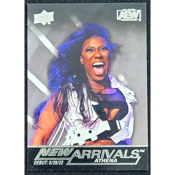 UPPER DECK AEW NEW ARRIVALS ATHENA SILVER